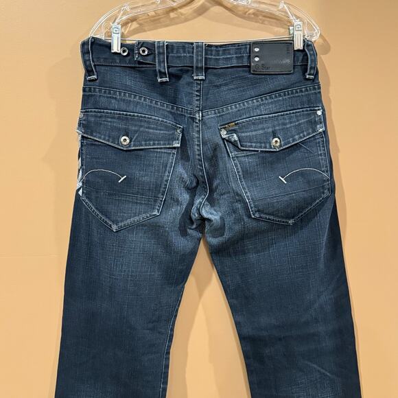 G STAR Raw Jeans Mens Radar Cover Loose Country Embro 34x30 Baggy JNCO Style - Picture 10 of 12